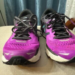 New Balance Purple and Black Athletic Shoes